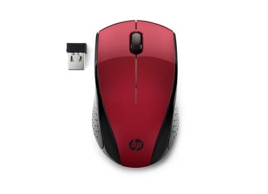 HP 220 - bezdrátová myš - červená