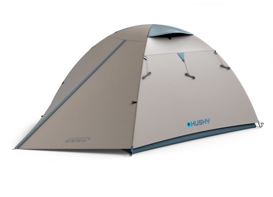 Husky Kempingový stan pro 3 osoby Bird 3 Classic light grey