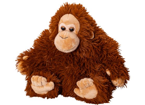 Orangutan plyšový 30cm sedící 0m+ v sáčku