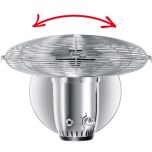  Stolní ventilátor FANCY HOME pr. 30 cm, chrom  