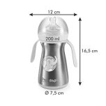  Termo láhev PAPU PAPI 200 ml, modrá  