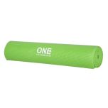 ONE FITNESS Podložka pro jógu  YM02 zelená