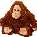 Orangutan plyšový 30cm sedící 0m+ v sáčku